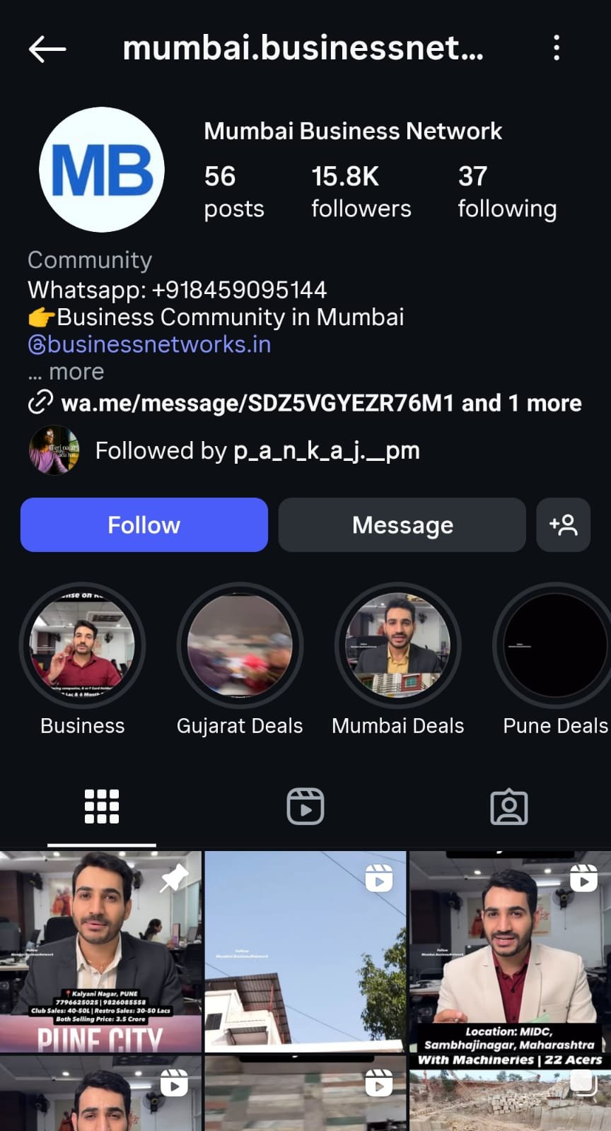 Instagram Page 1